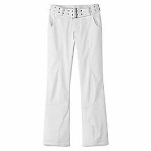 Marker Women Belted Hip Soft Shell Ski Pant, Vapor SIZE 12 d-lm3887-dra N0616